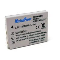 Maximal Power EN-EL8 (ENEL8) for Nikon digital Camera