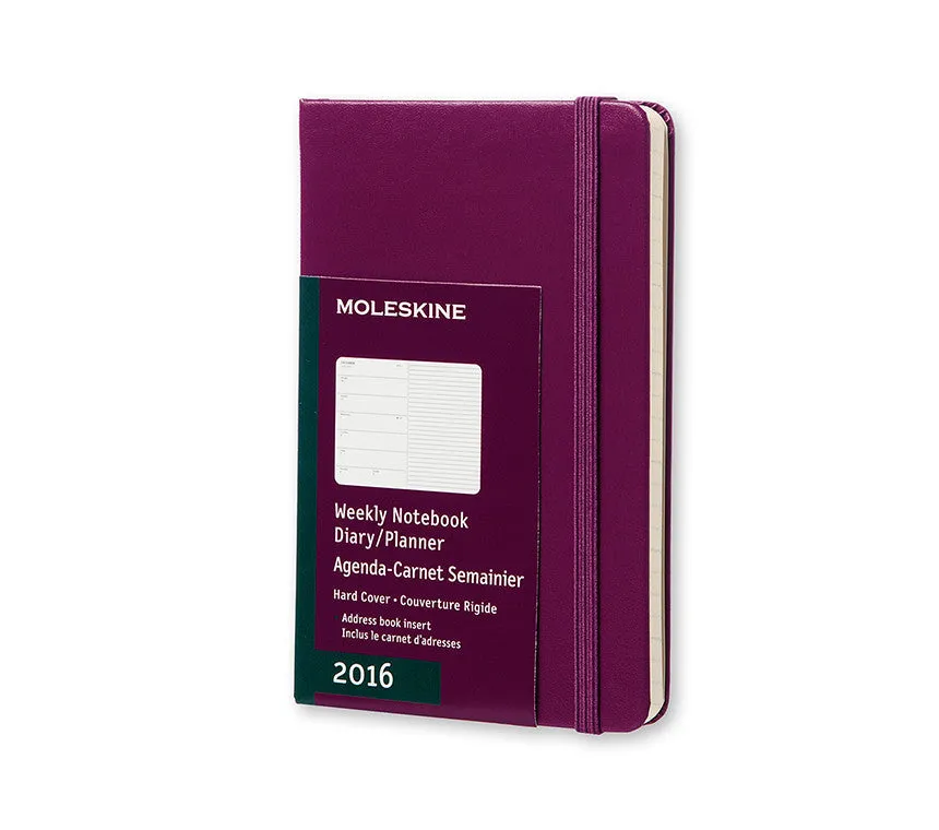 Moleskine Weekly Notebook Planner - 12 months