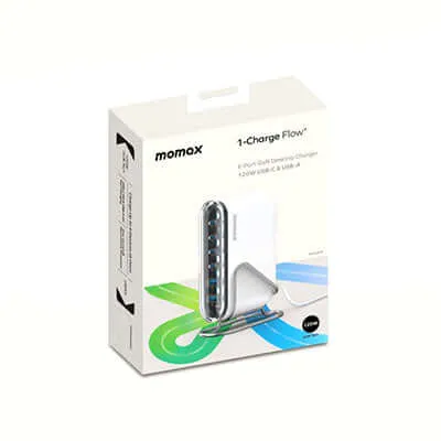 Momax 1-Charge Flow  6-Port GaN Charger 120W