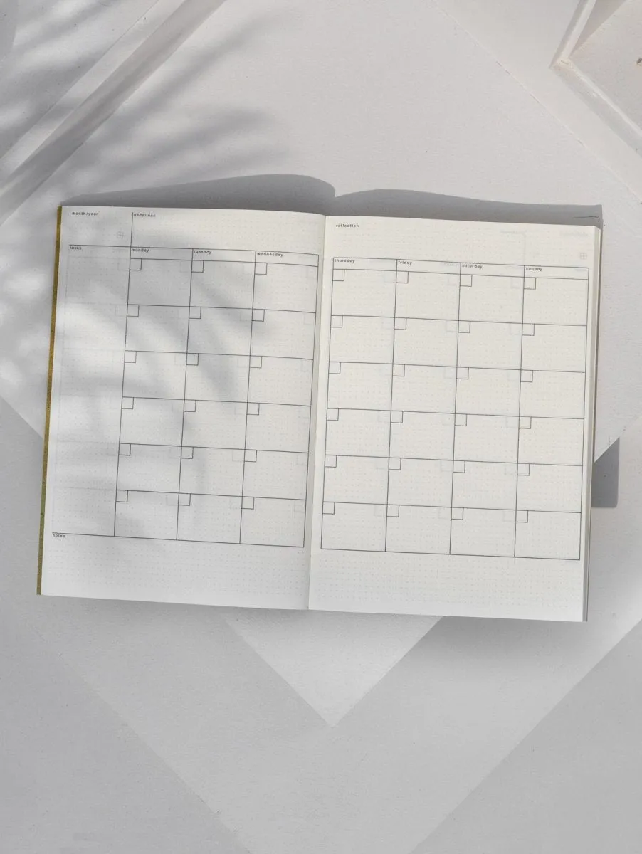 Monthly Planner | Sustainable Stationery