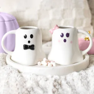 Mr and Mrs Boo Ceramic Mugs