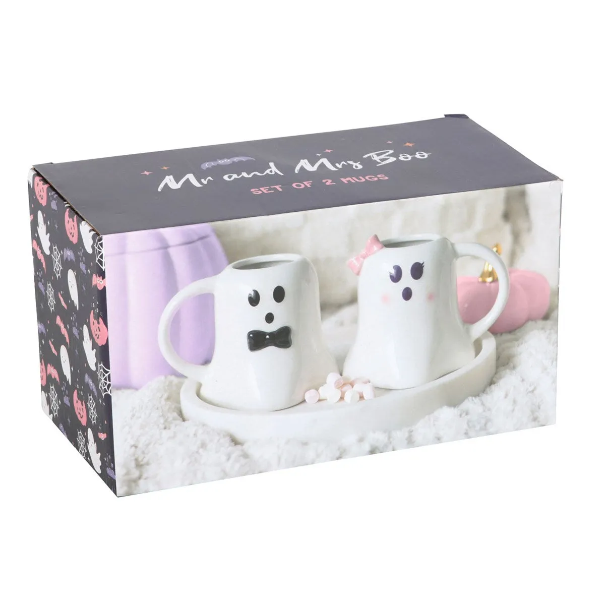 Mr and Mrs Boo Ceramic Mugs