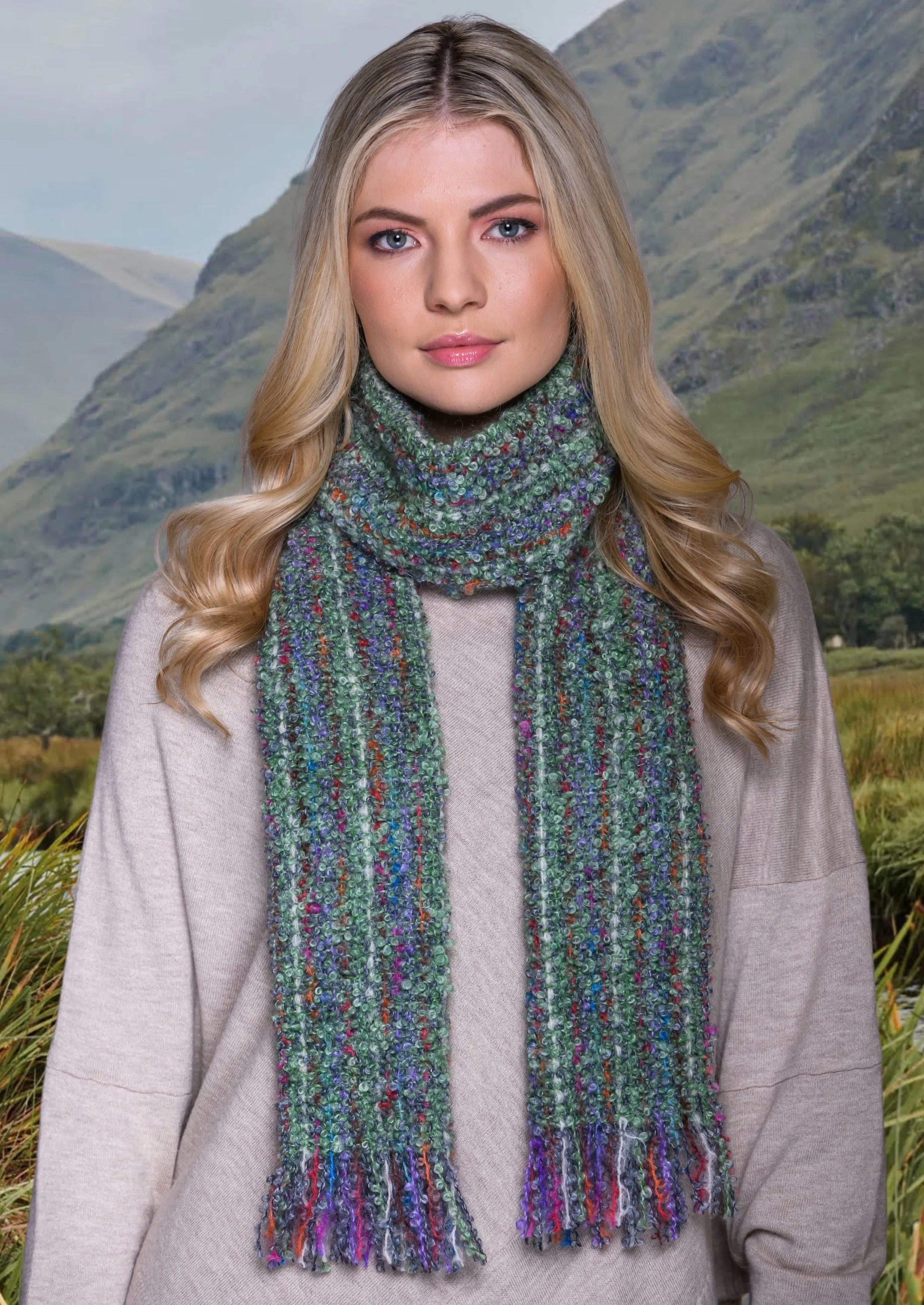 Mucros Mohair Scarf