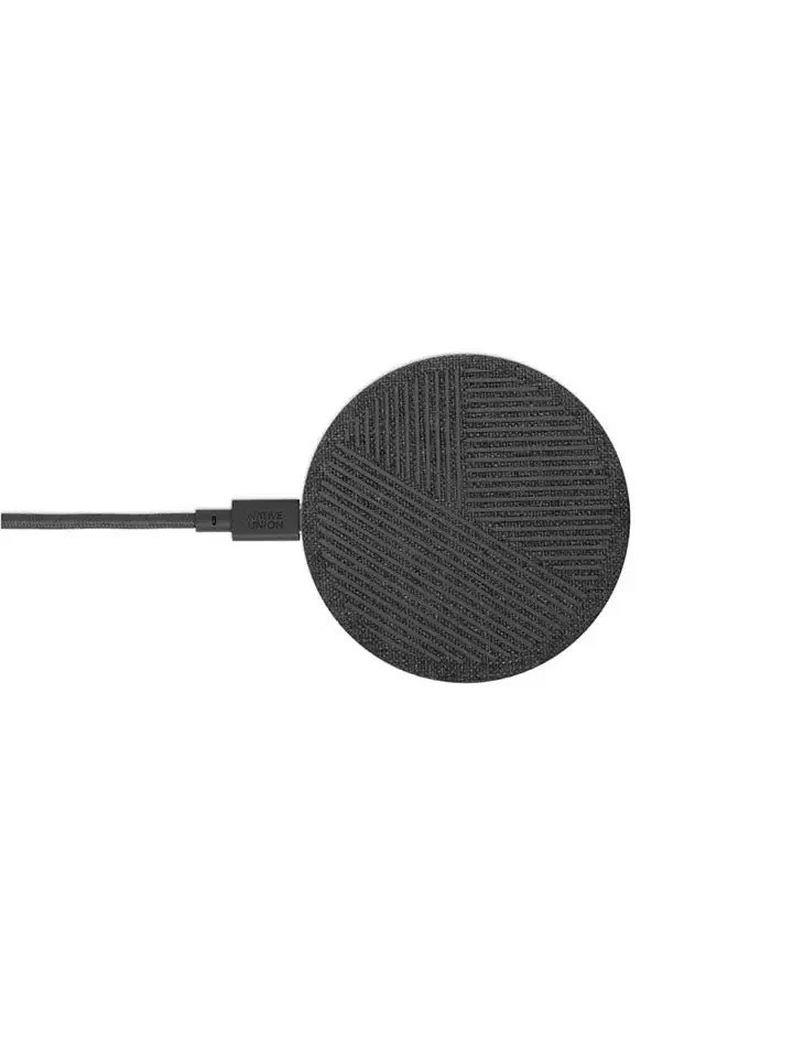 Native Union Drop Wireless Charger Slate Fabric