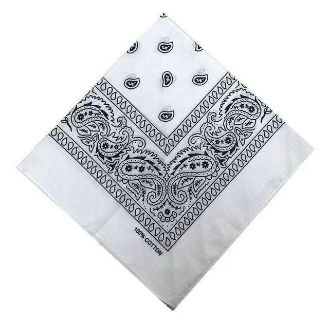 New Hip-hop Cotton Blended Brand Bandanas For Men Women Magic Head Scarf Scarves CC0150