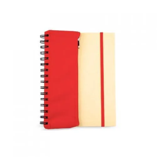 Notebook with Stationery Pouch