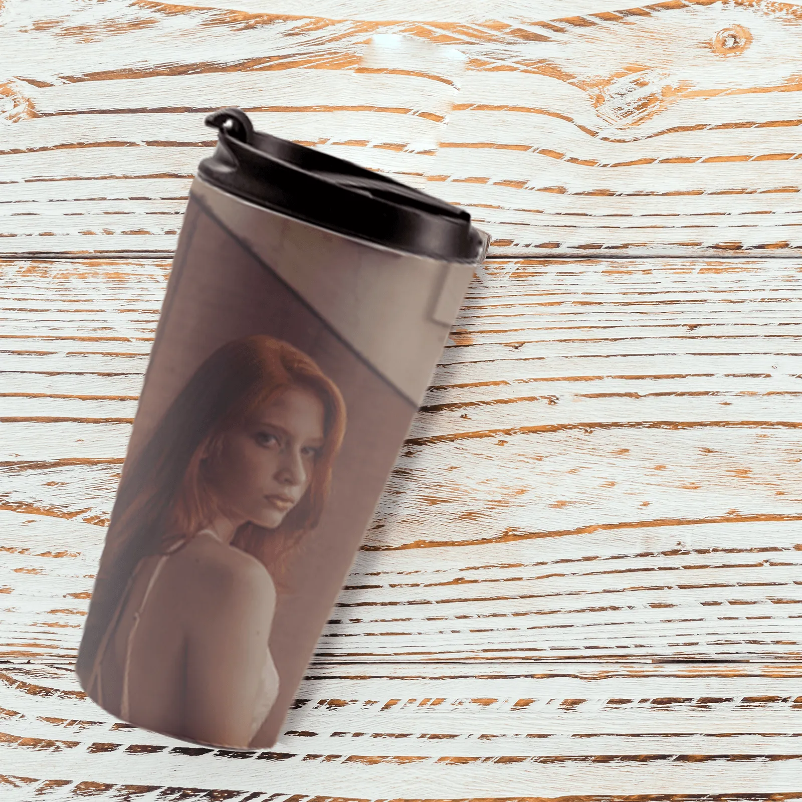 Personalized 15oz Stainless Steel Travel Mug