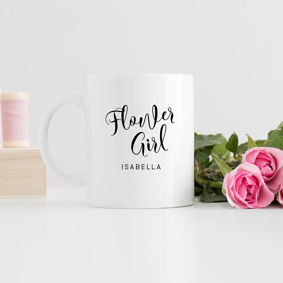 Personalized Bridesmaid Mugs 15oz