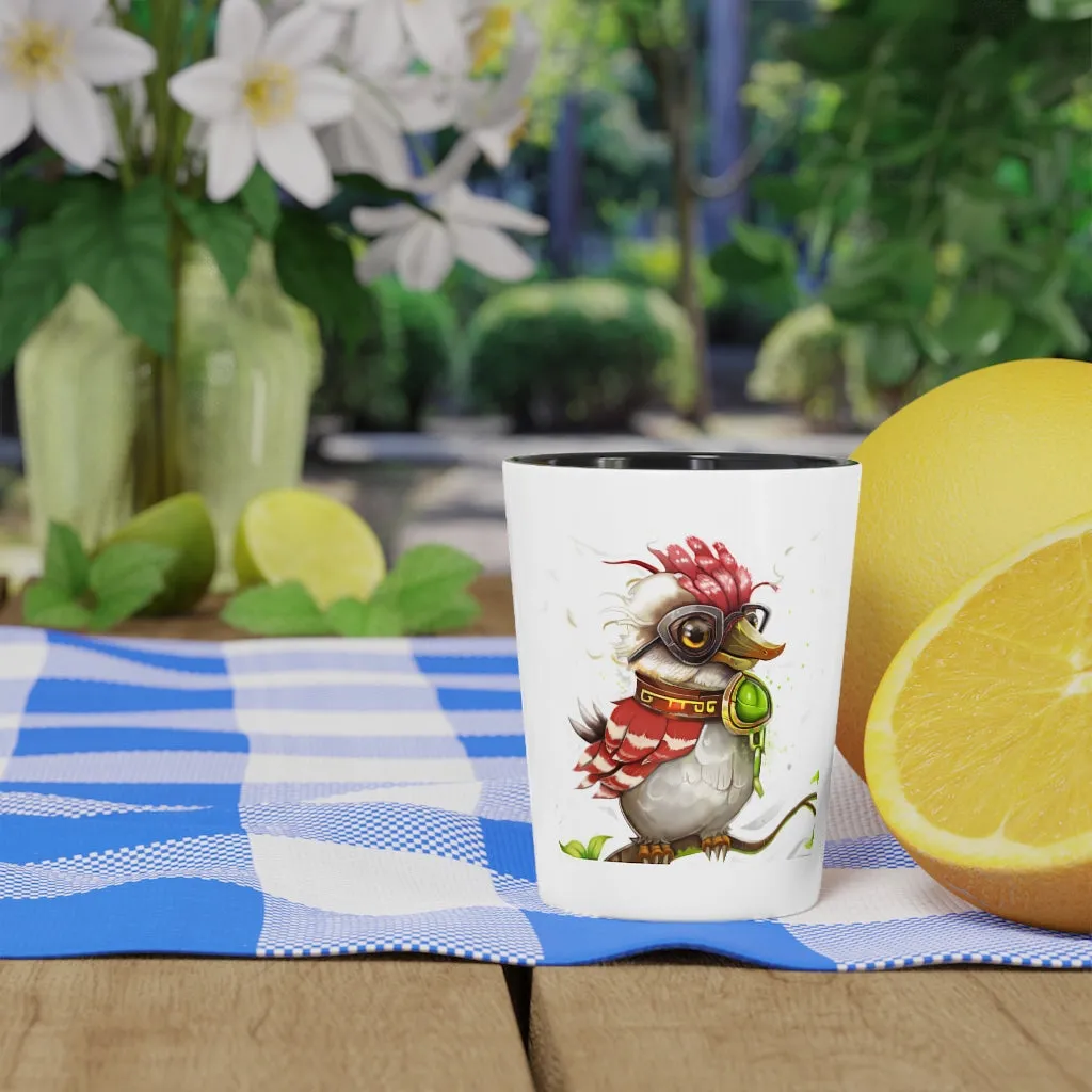 Pete the Sweet Little Bird Shot Glass