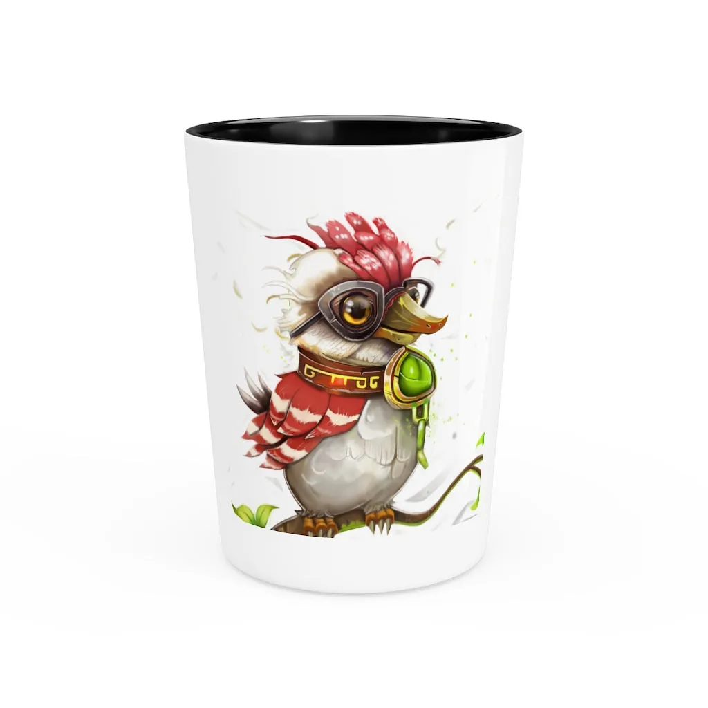 Pete the Sweet Little Bird Shot Glass