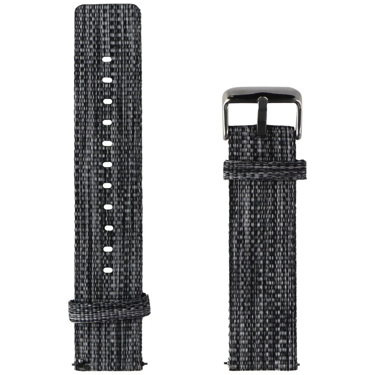 Replacement Band for Fitbit Versa - Charcoal Woven (Large Strap Only)