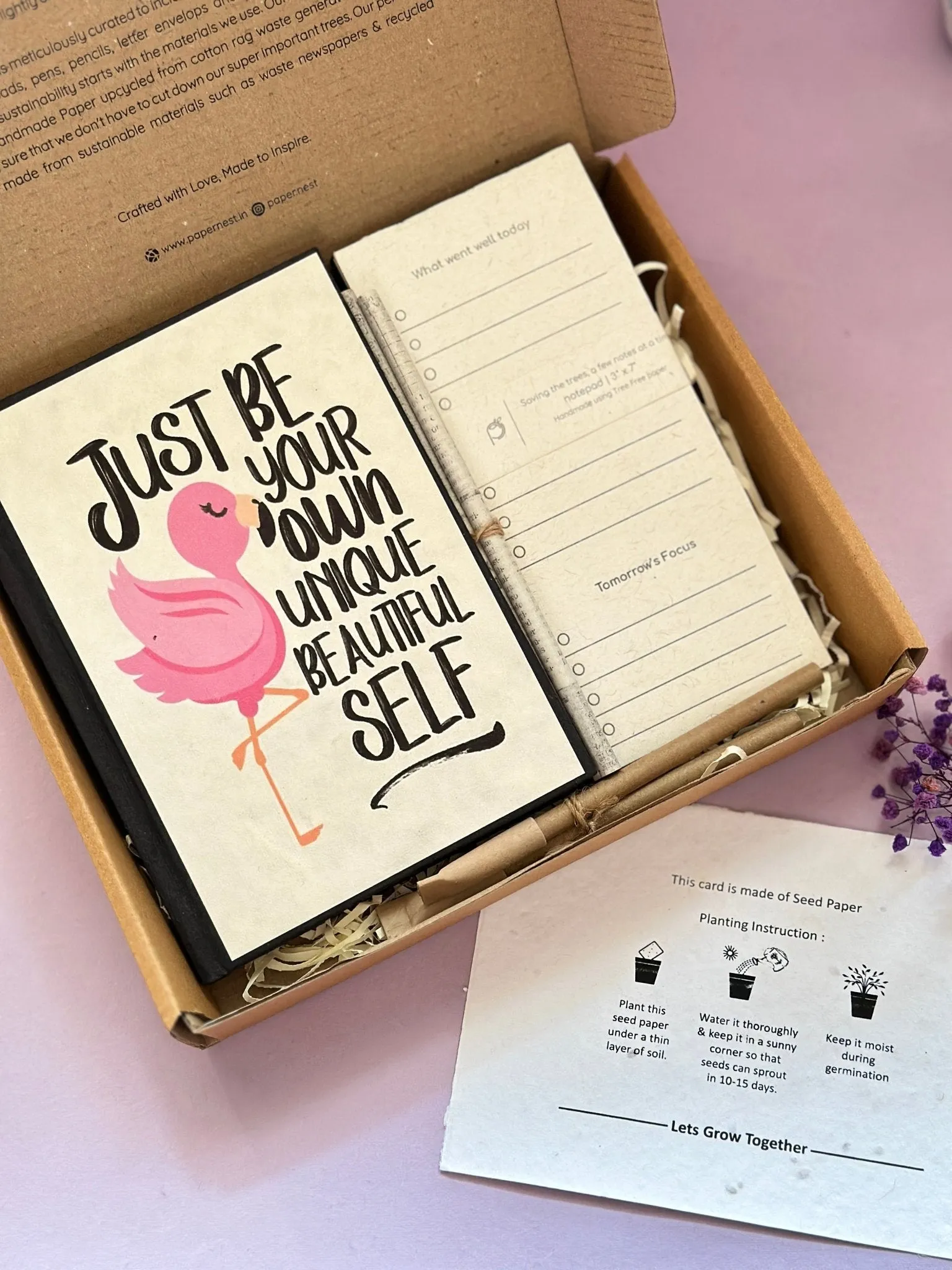 She Notes Eco-Consciously- Women's Day Stationery Hampers