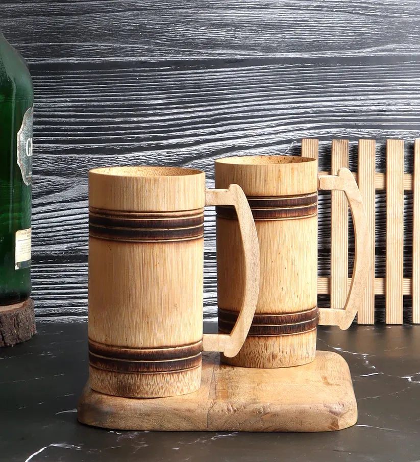 Silpakarman Bamboo Drinkware Combo -1