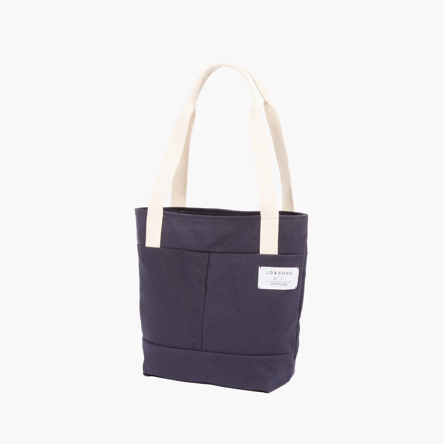 Springwood Upcycled Canvas Tote - Navy / Grey