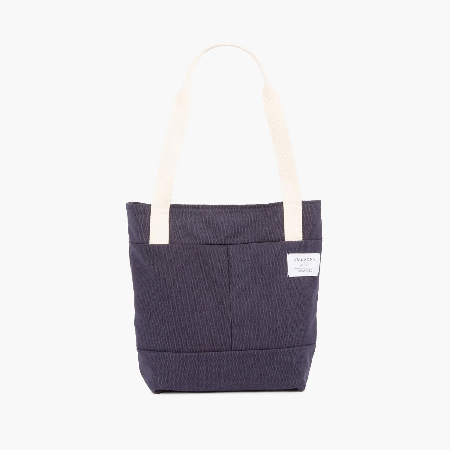 Springwood Upcycled Canvas Tote - Navy / Grey