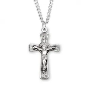 Sterling Silver Crucifix w/24 Chain