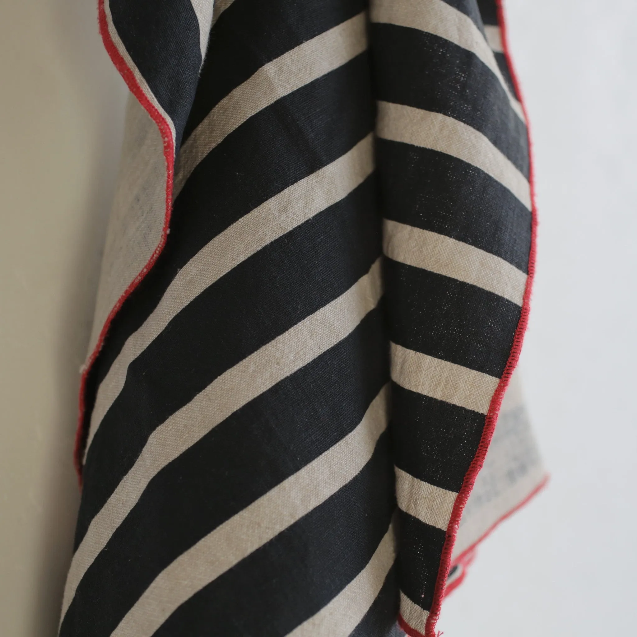 Striped Linen Bandana