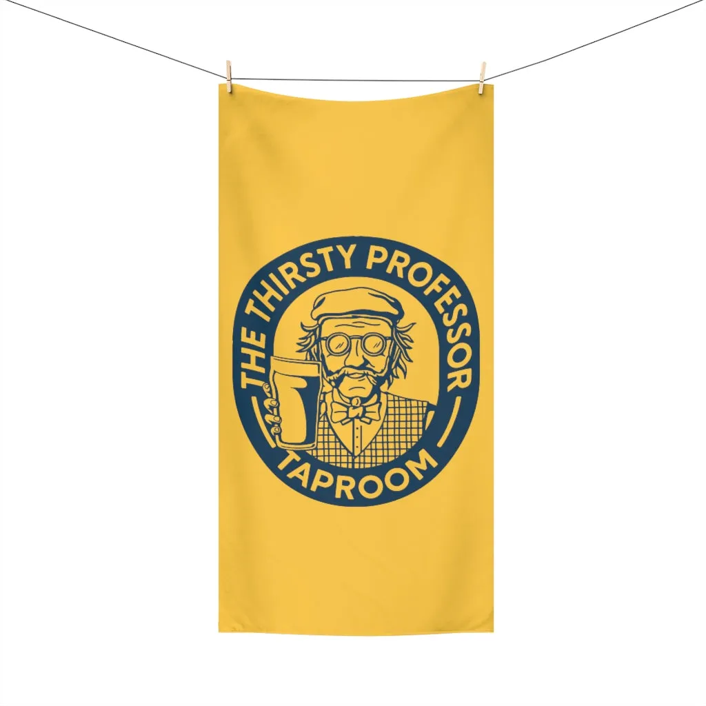 Thirsty Professor Logo Standard Towel, 30x60