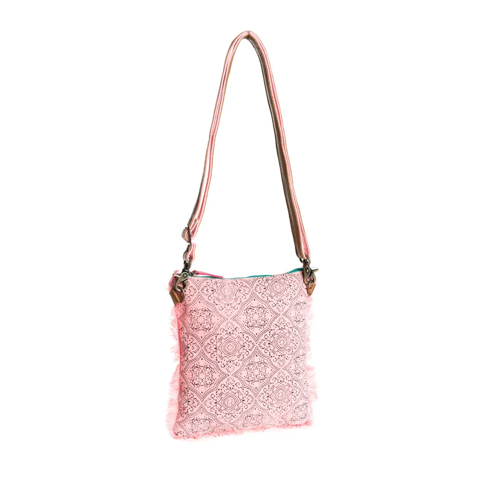 Triple Fork Ranch Crosbbody Bag in Rose