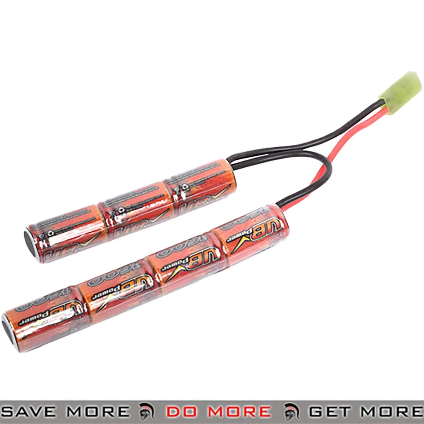 VB-Power 8.4V 1600 mAh NiMH Butterfly High Performance Nickel Battery for Airsoft Electric Rifles