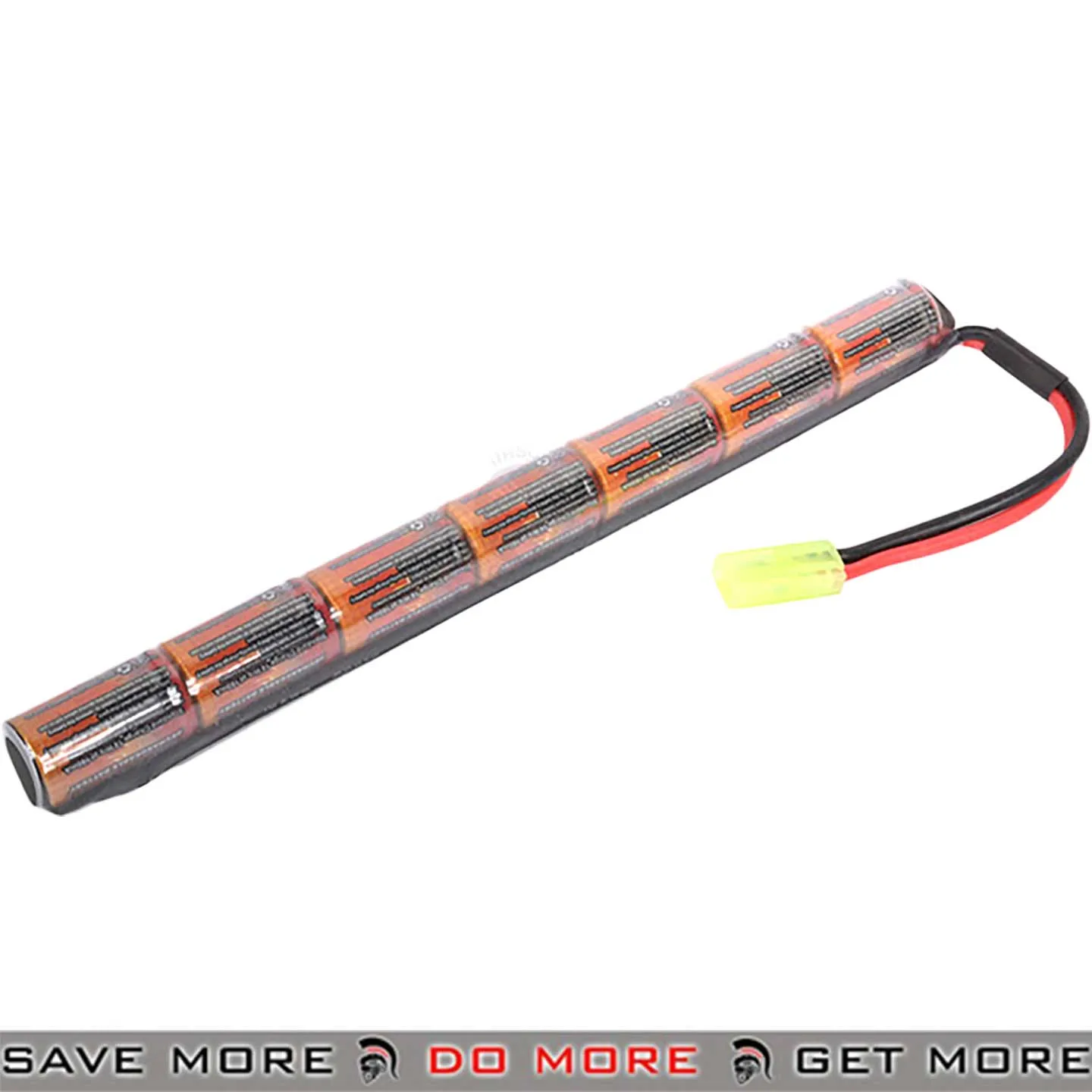 VB-Power 8.4V NiMH Stick-Type Battery AEG - 1600 mAh High Performance Nickel Battery for Airsoft Electric Rifles