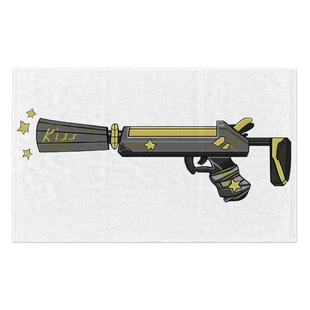 Yellow Gun Rally Towel, 11x18